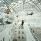 Illustration for article titled A Space-Inspired Floating Playground That Puts Visitors Into Orbit